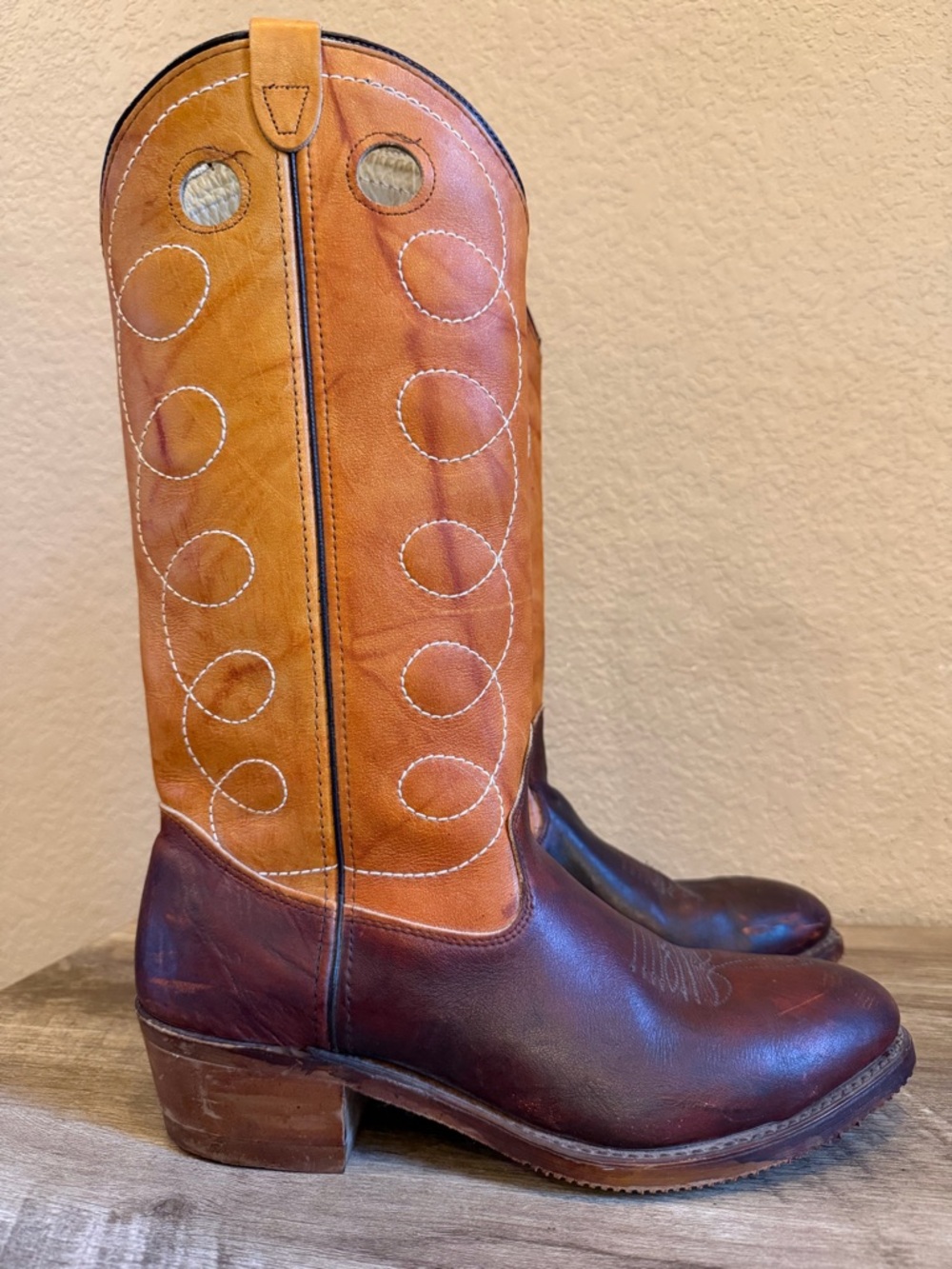 Double H Composite Toe Tall Western Boots Men’s 9 D